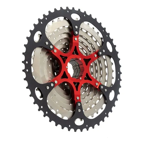 Cassete 12v Gta K7 11/52d 1x12v P/ Freehub 8v/9v/10v Mtb Cor Preto
