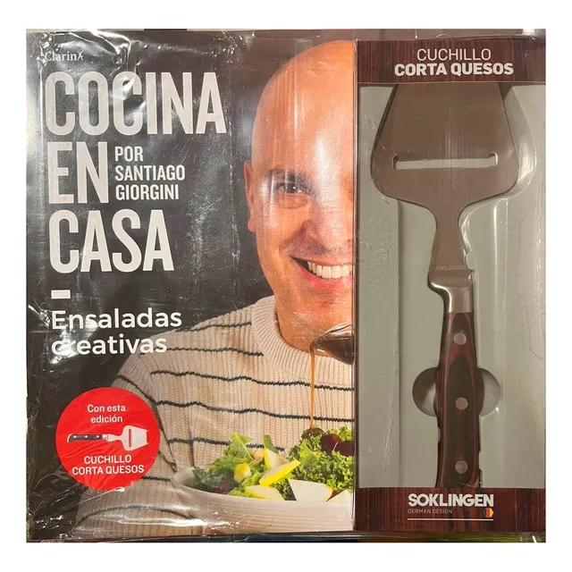 Coleccion Cuchillos + Revistas Cocina En Casa Santi Giorgini