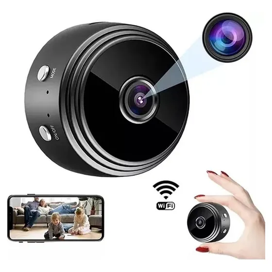 Mini Camara De Seguridad Espia A9 Wifi Portatil Inalámbrica