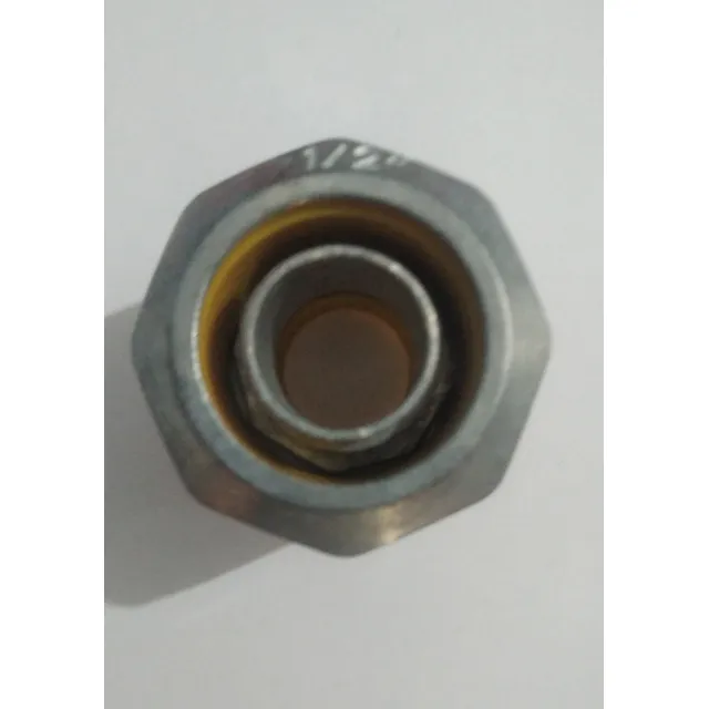 Conector Recto De 1/2  Para Tubería Lt