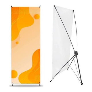 Porta Banner Display Reforzado Negro De 80x180 Porta Banner Display Reforzado Negro De 80x180