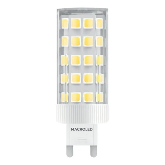 Lampara Led 9w Bipin G9 Macroled 220v Blanco Cálido