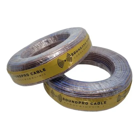 Fio Cabo Paralelo Cristal 2x1,5mm Automotivo C/50mt
