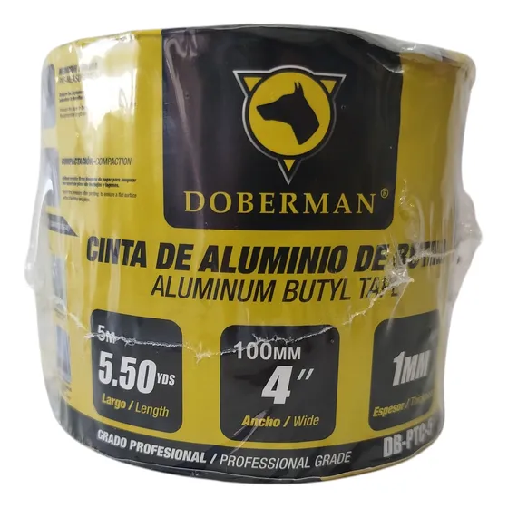 Cinta Impermeable De Aluminio De Butilotapa Goteras 5m.