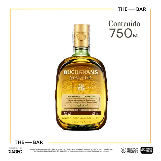 Whisky Buchanans Master 750ml