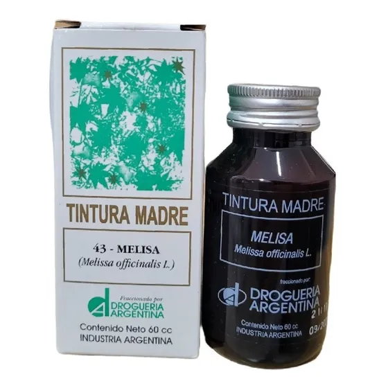 Tintura Madre Melisa Droguería Argentina 60ml