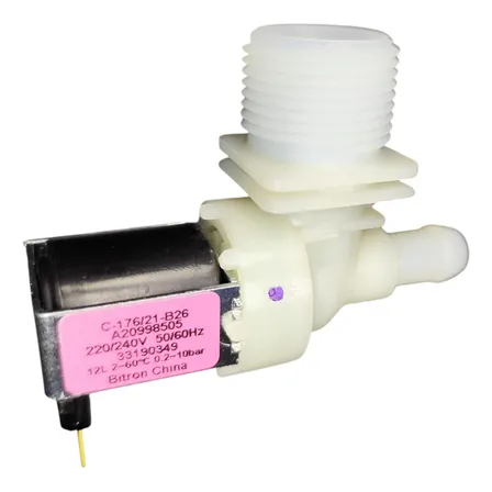 Electroválvula, Válvula Entrada De Agua Fría Lavadora Automá