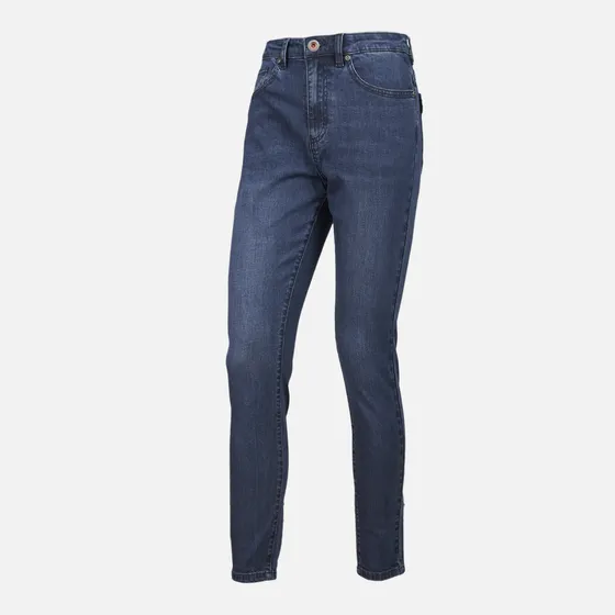 Pantalon Mujer Jeans Con Gin Azul Haka Honu