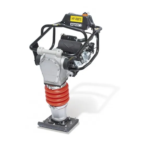 Pison Pata Pata Compactador Equus Rm75 Con Ruedas