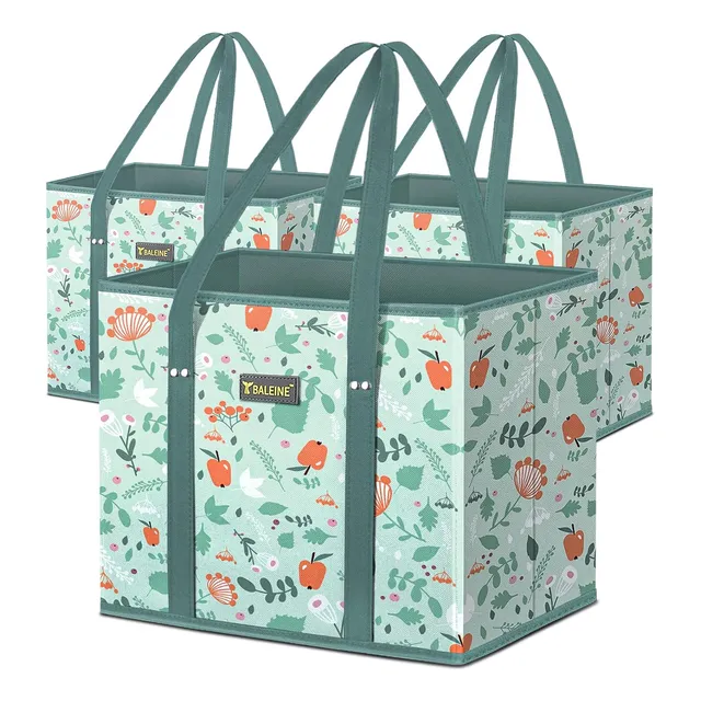 Bolsas De Compras Reutilizables De 3 Metros Con Fondo Y Asas