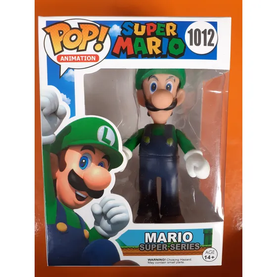 Luigi Super Mario Compatible Funko Pop Nuevo Dom Play