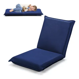 Mat Expert Silla De Suelo Ajustable Mat Expert Con 6 Navy Blue