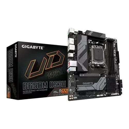Placa Mãe Gigabyte B650m Ds3h Ddr5 Am5 Micro Atx