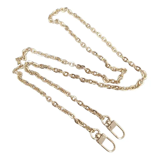 Correa De Cadena De Metal Para Mujer, Cómoda Para 60cm Oro