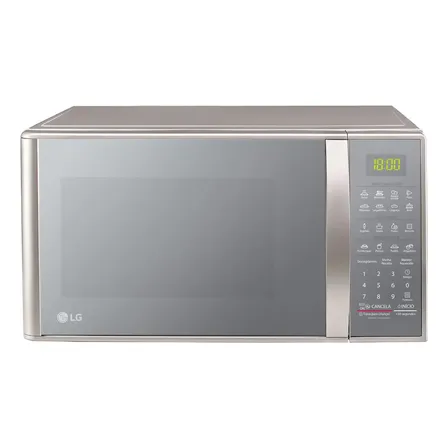 Micro-ondas LG 30L Prata Limpa Fácil - 127V