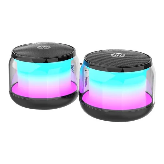Cornetas Hp Para Pc Dhs-5000c Rgb Dual Speakers Usb-aux Cn 
