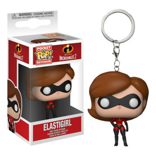 Chaveiro Funko Pocket Pop Mulher Elástica De Os Incríveis 2 Chaveiro Funko Pocket Pop Mulher Elástica De Os Incríveis 2