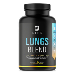Suplemento Para Los Pulmones D 180 Caps. Lungs Blend B Life Suplemento Para Los Pulmones D 180 Caps. Lungs Blend B Life