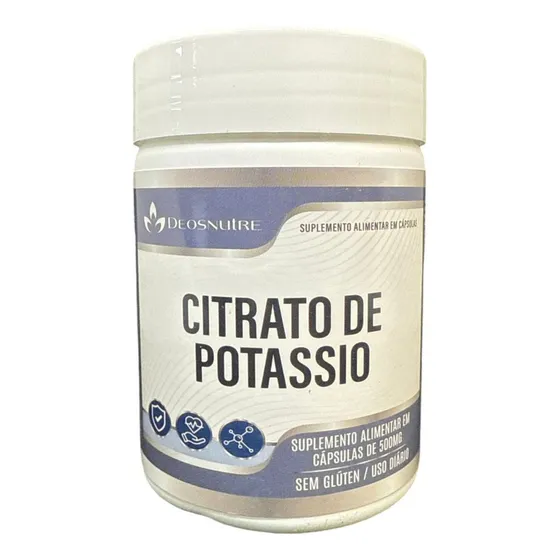 Citrato De Potasio Deosnutre 120 Capsulas