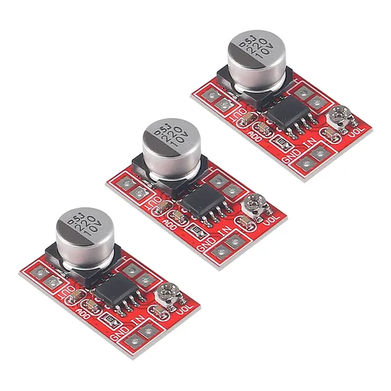 Dweii Dc 5v-12v Micro Electret Amplificador Mic Condensador