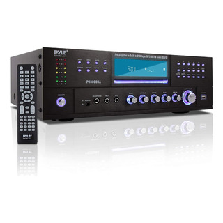 Amplificador De Sonido Pyle Pd3000ba.5, 4 Canales, 3000w, Bt Amplificador De Sonido Pyle Pd3000ba.5, 4 Canales, 3000w, Bt