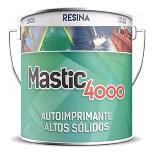 Mastic 4000 Revesta Pintura Epoxi Autoimprimante Náutica 20l Color Brillante Verde Inglés