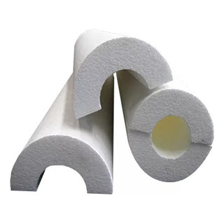 10 Medias Cañas De Unicel Para Tubería De 6 Pulgadas 10 Medias Cañas De Unicel Para Tubería De 6 Pulgadas
