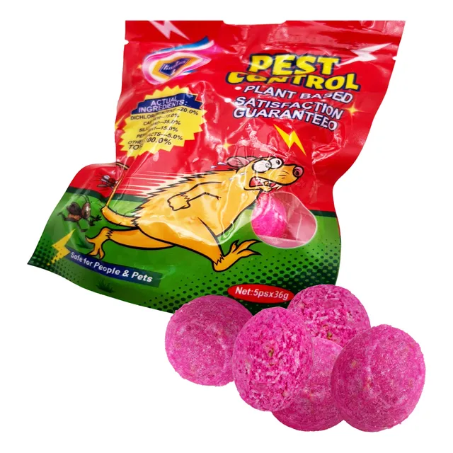 Ahuyenta Rata Cebo Control Repele Plaga Pastilla Roedores