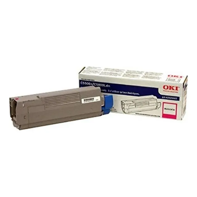 Okidata 43324402 C5500 C5650 C5800 Cartucho De Tóner (magent