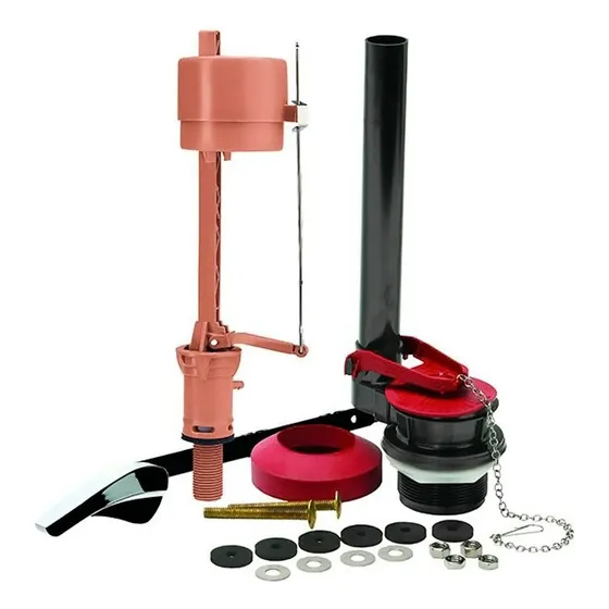 Juego De Herrajes Palanca Para Sanitario Wc Pvc Fluidmaster