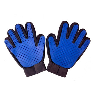 Guante Removedor De Pelo Para Mascotas Paquete 2 Color Azul Oscuro Guante Removedor De Pelo Para Mascotas Paquete 2 Color Azul Oscuro