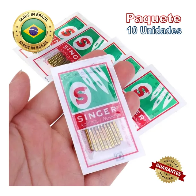 Agujas Maquina Coser Singer 2045 80/11 90/14 100/16 110/18