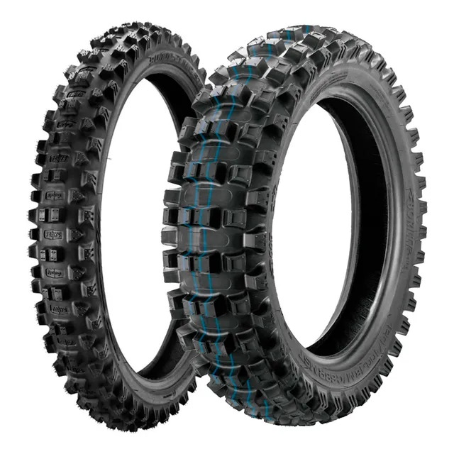 Jogo Pneu Moto Borilli 90/100-21 Enduro +120/100-18 Exc Soft