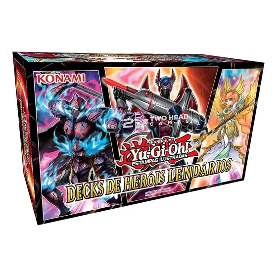 Yugioh Decks De Herois Lendarios Legendary Hero Portugues
