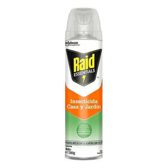 Raid Esenciales Mara Cucaracha Y Hormiga Extrac Vegetales 