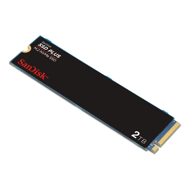 Unidad Ssd M.2 Sandisk 2tb (sdssda3n-2t00-g26) Plus Nvme Azul Petróleo