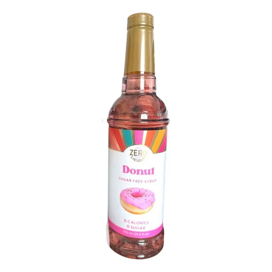 Syrups Jarabe Sabor Donut (dona)sin Azúcar Zerolicious 750ml