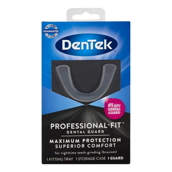 Protector Bucal Nocturno Dentek Professional-fit 100277 Moldeable Con Agua Caliente
