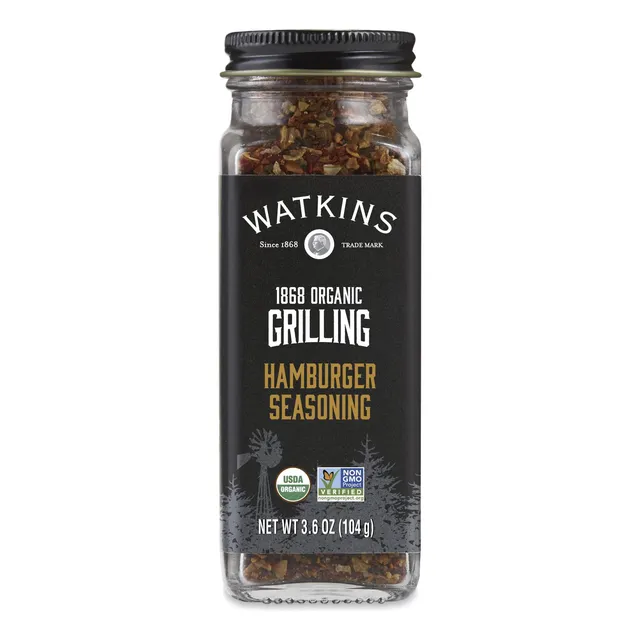 Watkins 1868 Condimento Organico Para Hamburguesas A La Parr