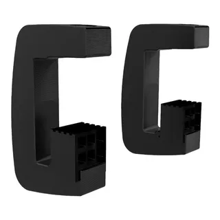 2 X Presilha Grampo Volante Logitech G25 G27 G29 Reposição Cor Preto 2 X Presilha Grampo Volante Logitech G25 G27 G29 Reposição Cor Preto