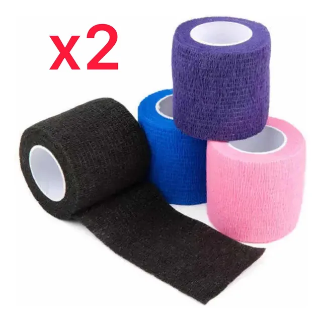 Vendas Deportivas Coban Elásticas Adhesivas Cohesivas 5cm