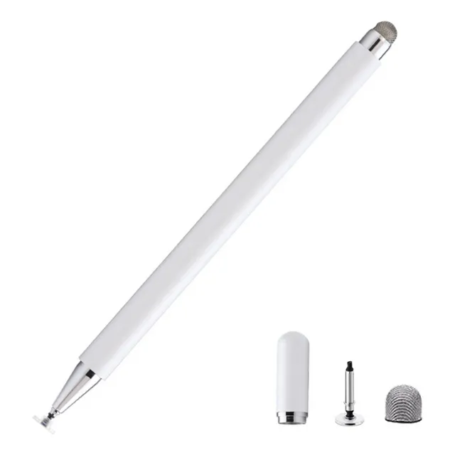 2 En 1 Lapiz Tactil Optico Universal Stylus Pluma Para iPad Tablet Android iPhone Xiaomi Huawei Lenovo Etc