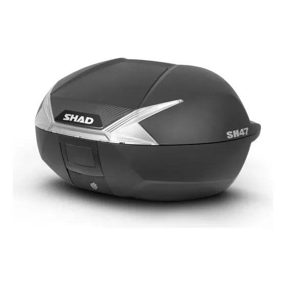 Baul Top Case Moto Shad Sh47 Litros 2 Cascos Gaona Motos