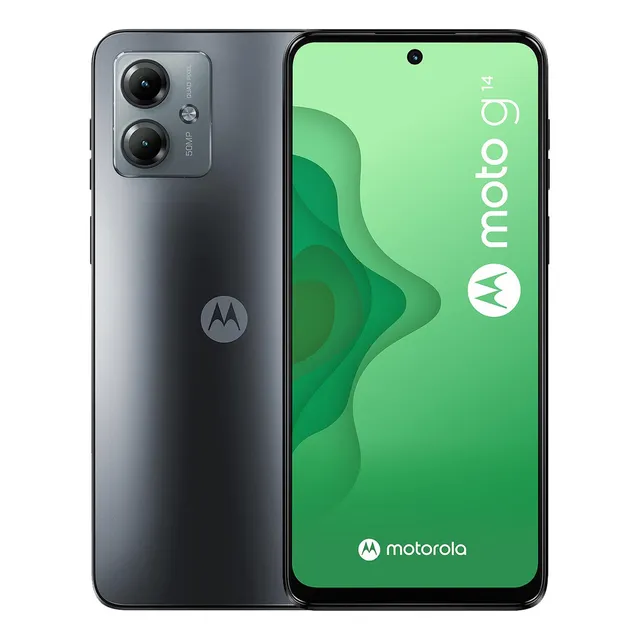Familia Moto G14 128 GB gris 4 GB RAM
