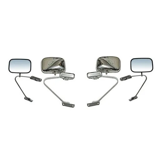 Par  Espejos Ford Pu 1988-1993 Sin Control A. Inox Tyo