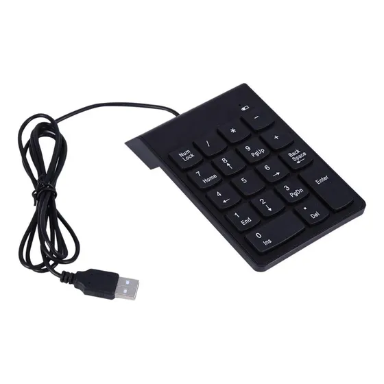 Teclado Númerico Mini Alámbrico Usb Envío Gratis