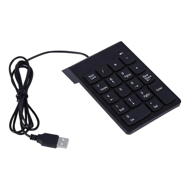 Teclado Númerico Mini Alámbrico Usb Envío Gratis