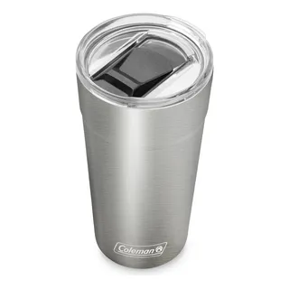 Copo Térmico Coleman Cerveja Inox Cores Tampa Abridor 600ml Cor Prateado Liso Copo Térmico Coleman Cerveja Inox Cores Tampa Abridor 600ml Cor Prateado Liso
