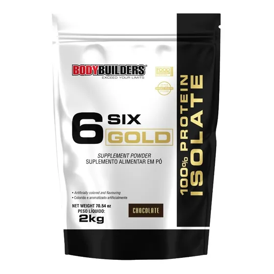100% Whey Protein Isolate Bodybuilders - Refil 2kg Sabor Chocolate