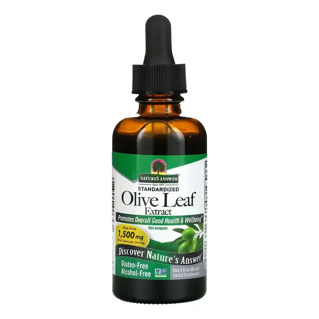 Extracto De Hoja De Olivo | Antibiotico Natural | 1500 Mg Sabor Natural